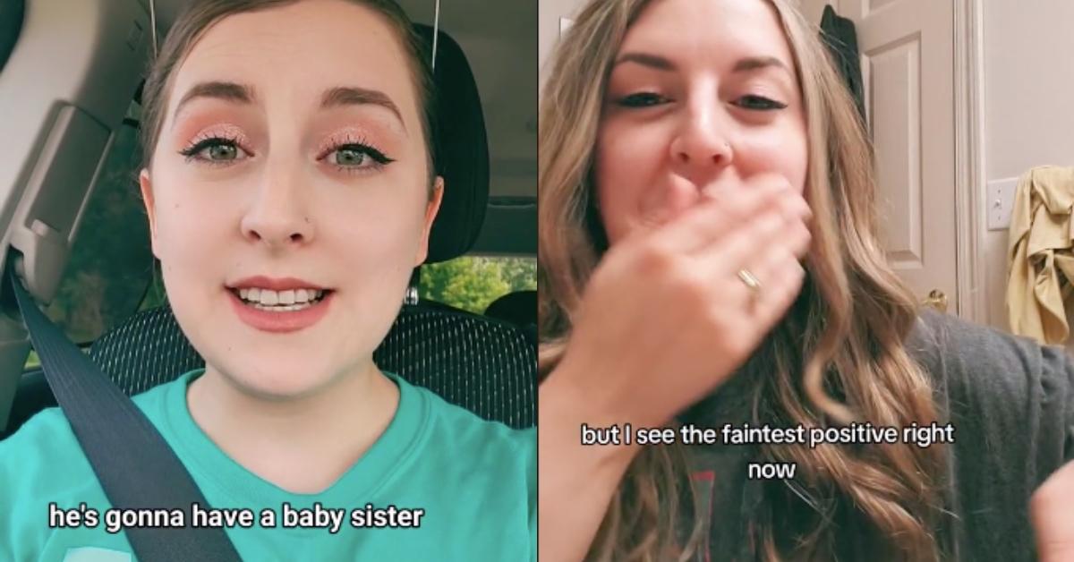 mom shares journey finding out she's pregnant after kids' predictions