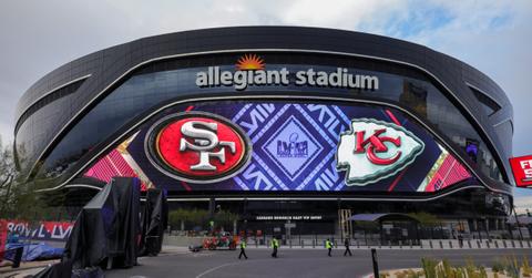 Allegiant Super Bowl stadium Las Vegas