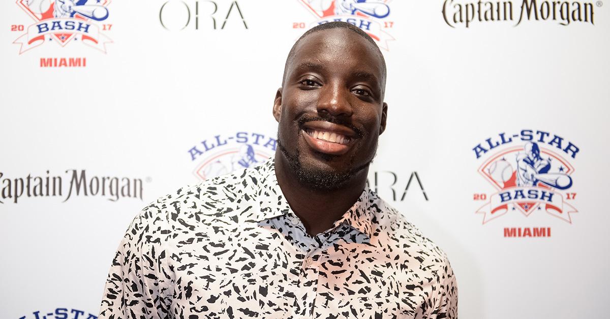 Vontae Davis at the 2017 All-Star Bash. 