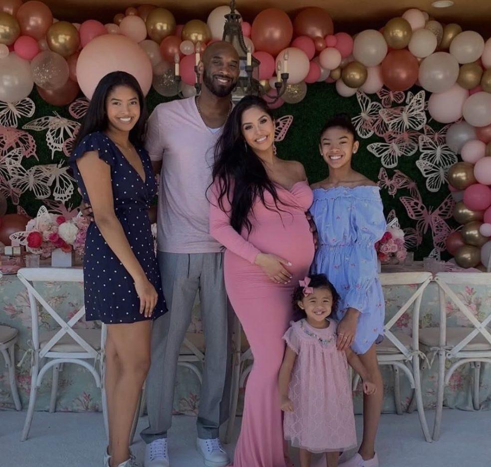 Vanessa Bryant pregnant with her fourth child.