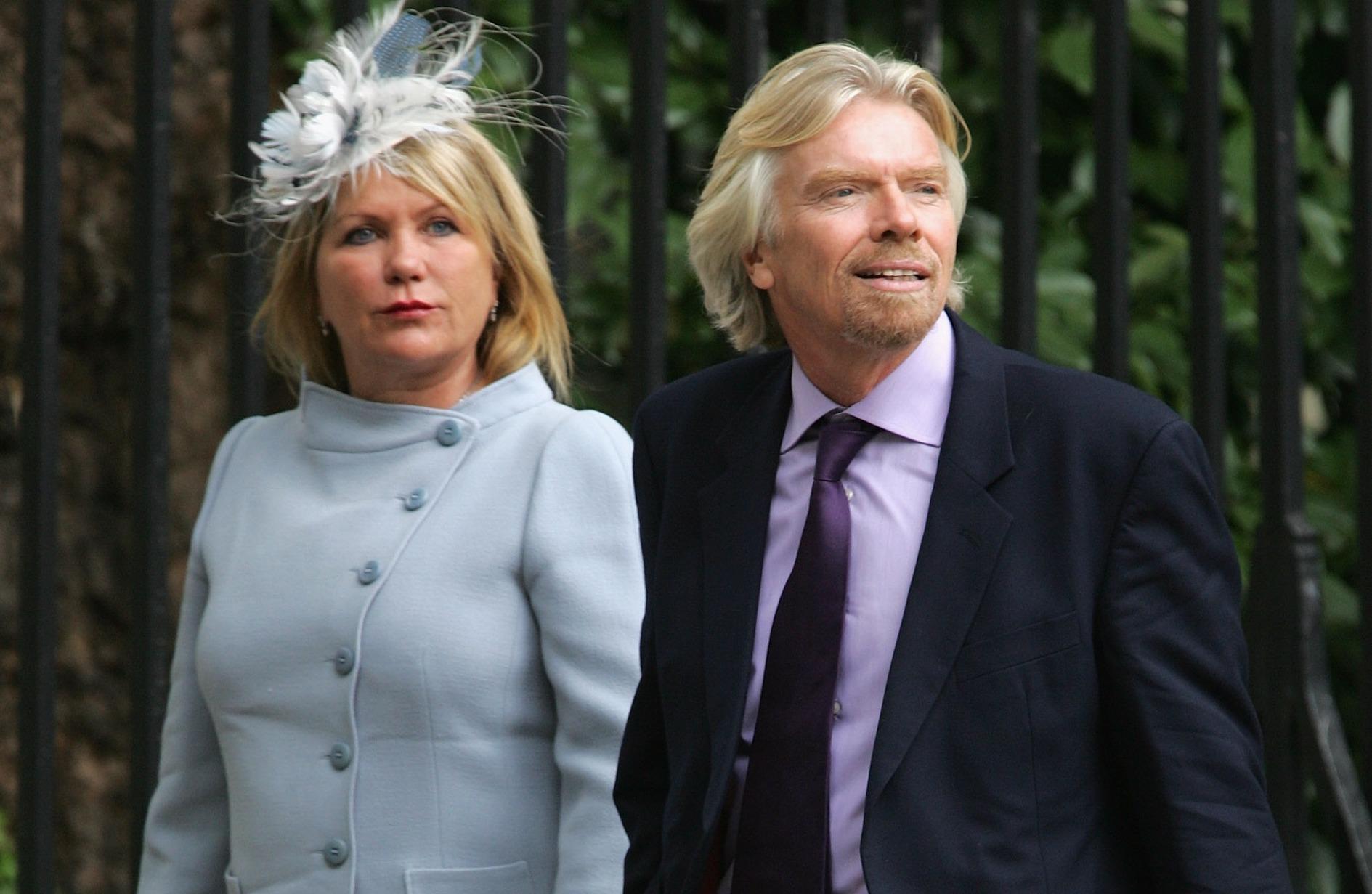 What is Richard Branson's net worth, how old is he, when did he buy Necker  Island and who is his wife Joan Templeman?