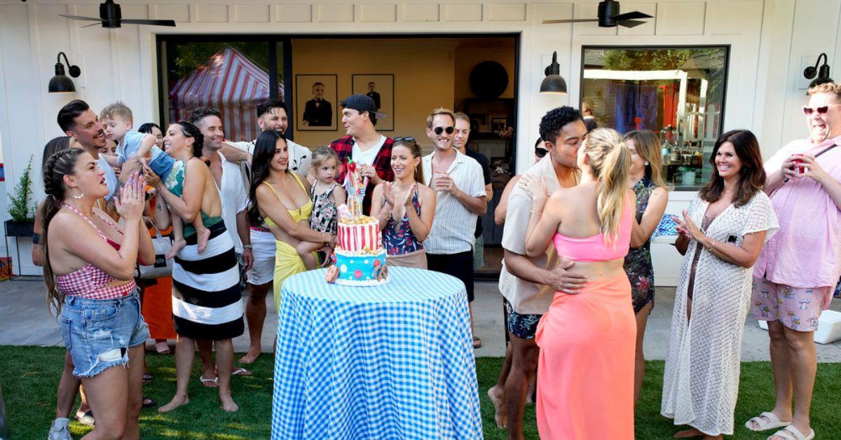 'The Valley' cast at a party