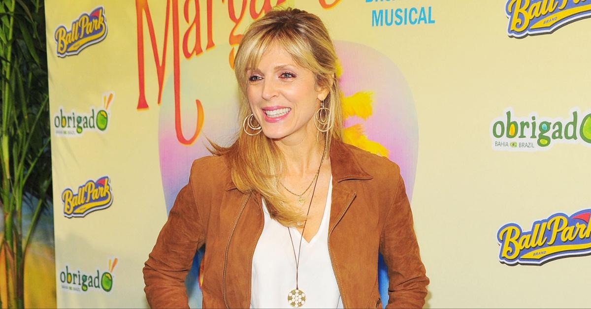 Marla Maples attends the Broadway premiere of "Escape To Margaritaville" in New York City.