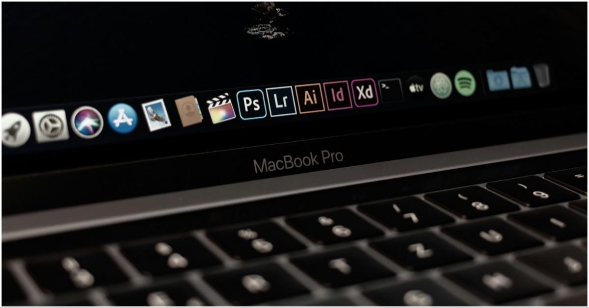 All the adobe products on a Macbook