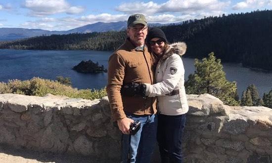 Yvette Cantu Schneider and her husband