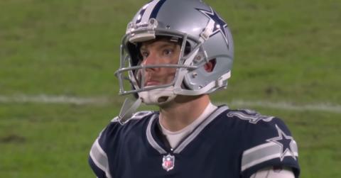Dallas Cowboys kicker Brett Maher