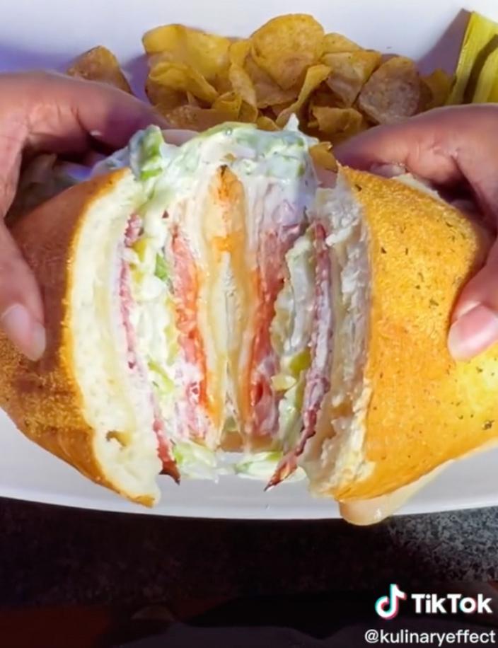 TikTok Grinder Sandwich