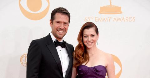 Alyson Hannigan and her husband Alexis Denisof