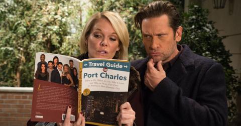 Maura West and Roger Howarth.