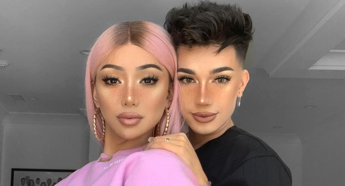 Nikita Dragun and James Charles