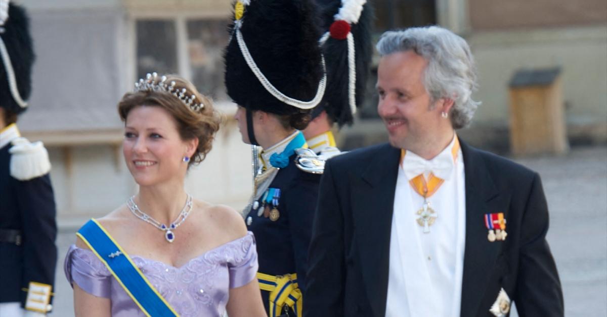 (l-r): Princess Märtha Louise with her ex-husband, Ari Behn.