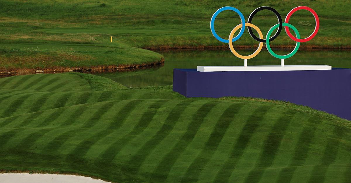 The golf greens at the 2024 Summer Olympic Games