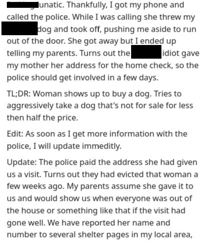 choosing beggar puppy thief