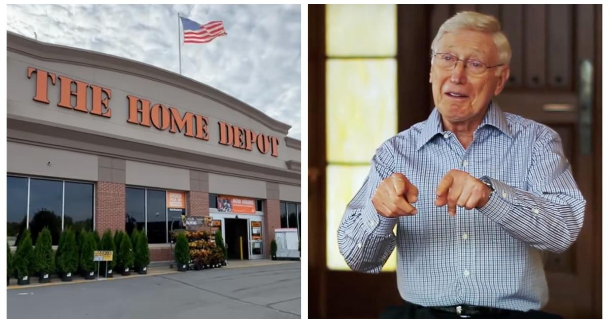 (L-R): Home Depot; Bernard Marcus