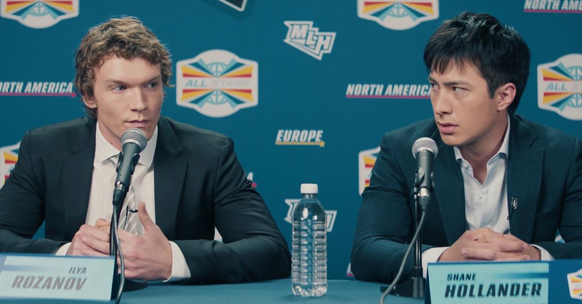 'Heated Rivalry' Ilya and Shane speak at a press conference