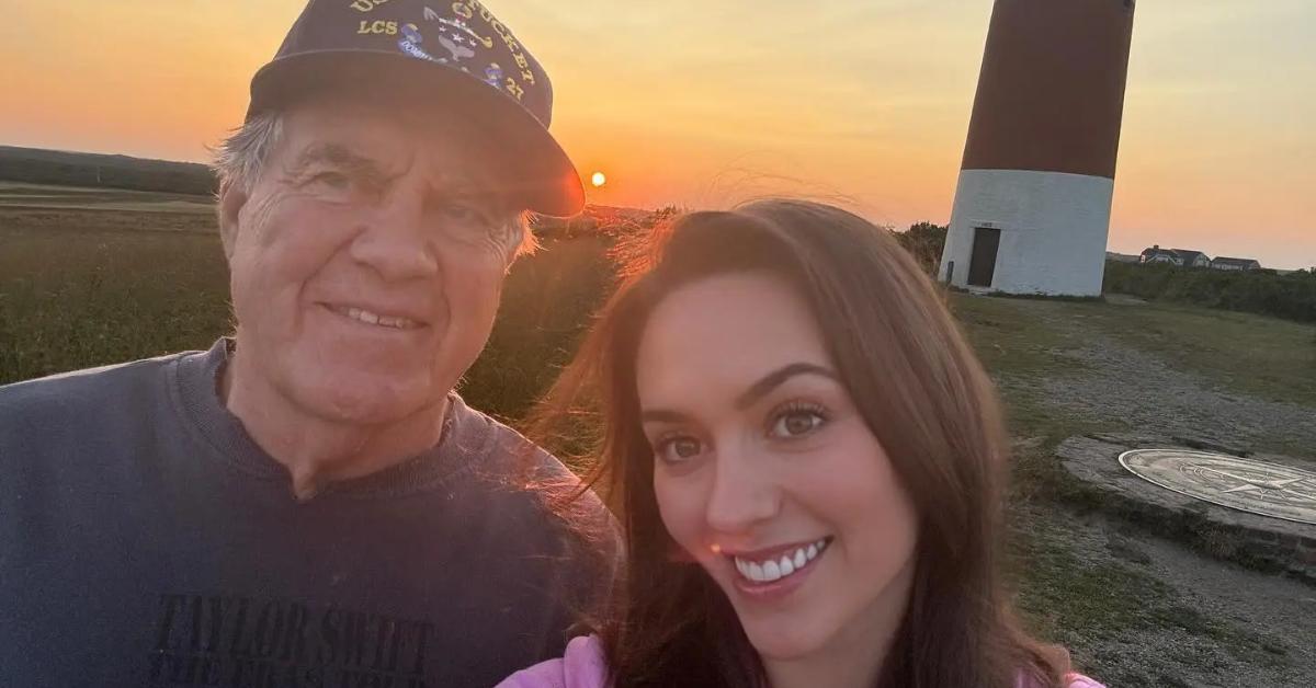 Bill Belichick and his girlfriend, Jordon Hudson, in the summer of 2024.