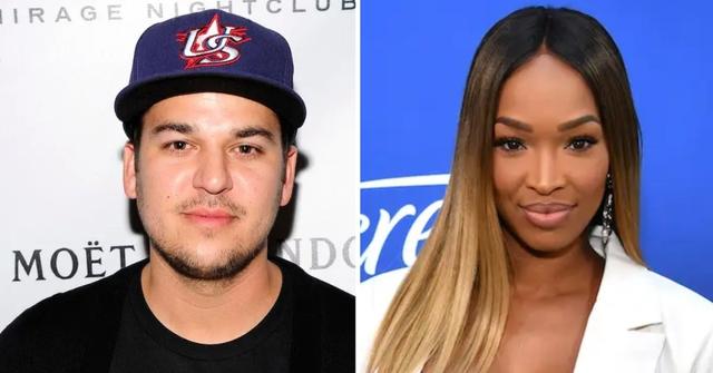 Rob Kardashian and Malika Haqq