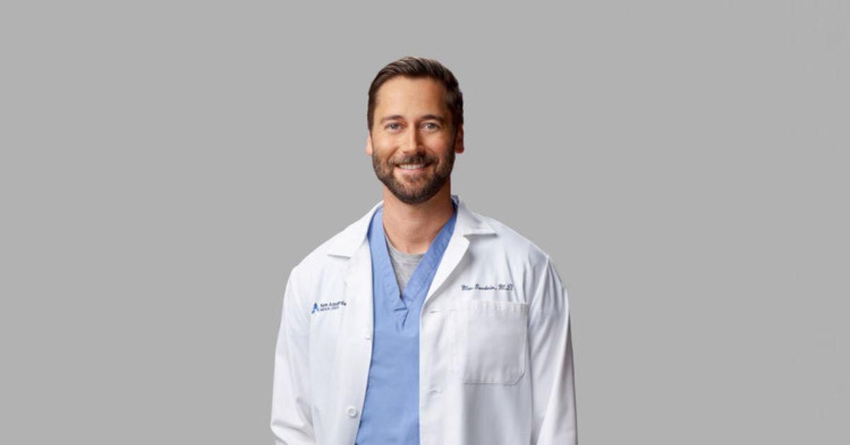 Ryan Eggold as Dr. Max Goodwin in 'New Amsterdam' Season 4.