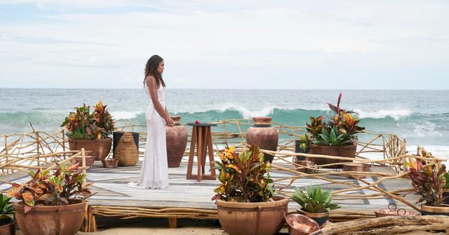 Michelle Young during the Season 18 finale of 'The Bachelorette'