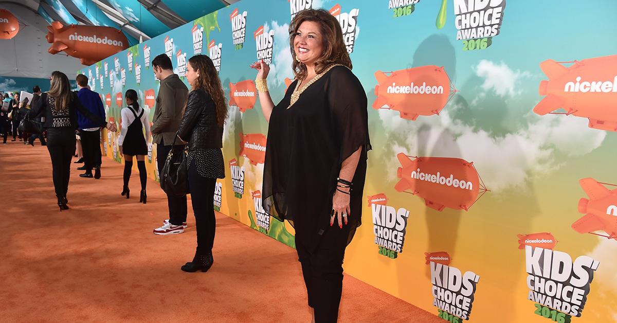 Abby Lee Miller at the Kids' Choice Awards. 