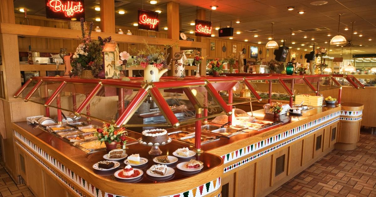 Buffet in restaurant