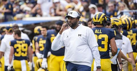 Did Sherrone Moore Have Plan B Doordashed to HIs Office?