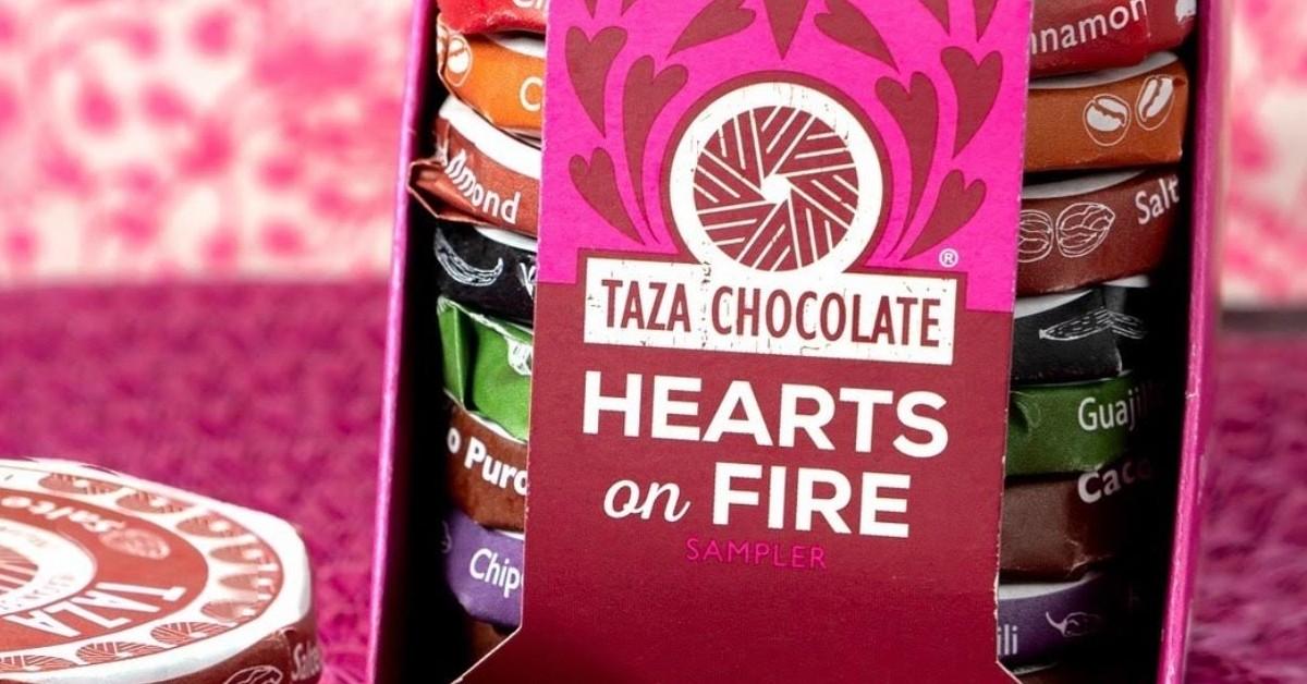 Taza Chocolate Hearts on Fire Sampler