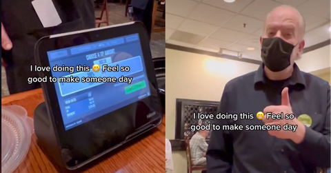 TikToker Lets Waiter Pick Own Tip