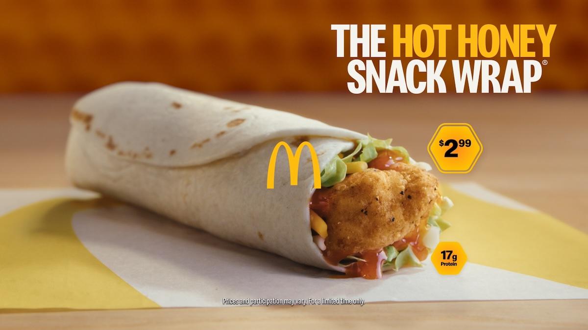 Hot Honey Snack Wrap