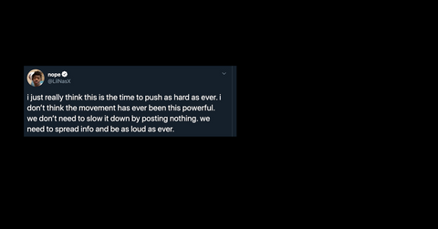 blackout tuesday useless