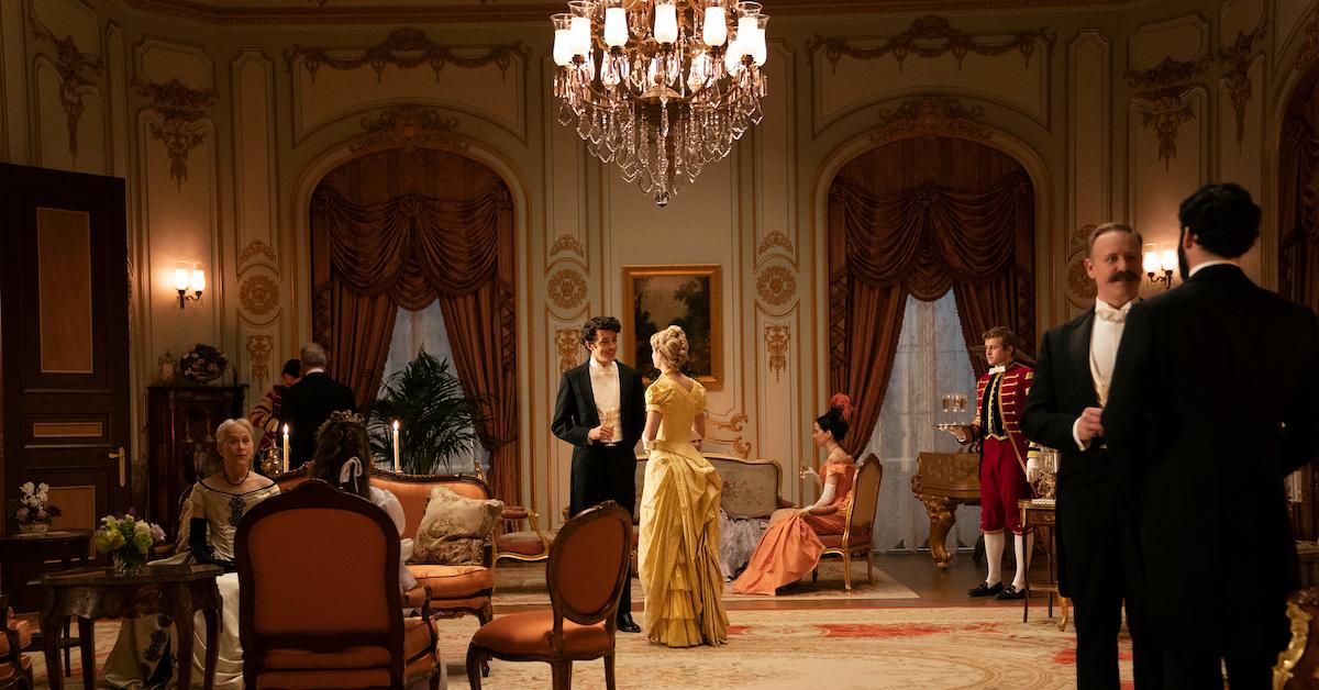 The Russells' ballroom in 'The Gilded Age'