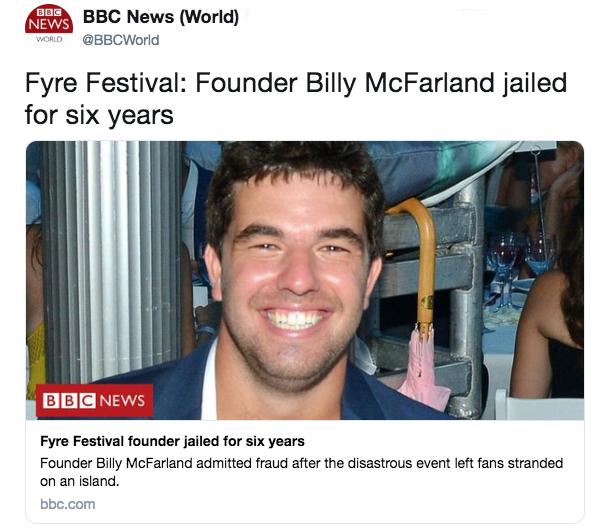 billy mcfarland fyre festival