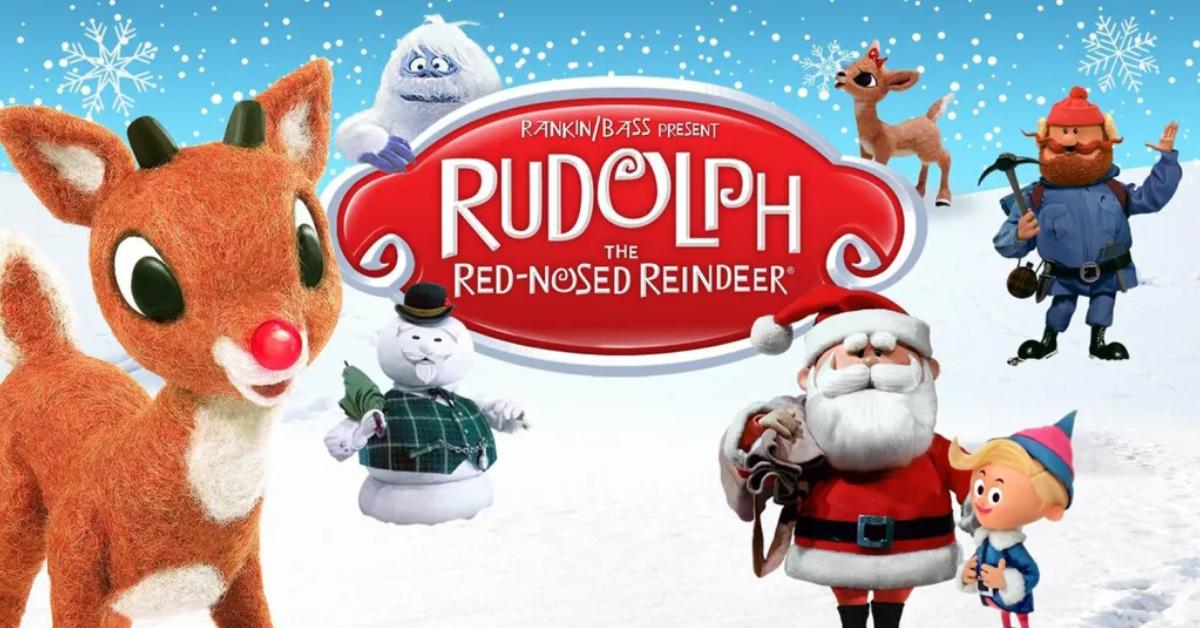 'Rudolph the Red-Nosed Reindeer' poster.