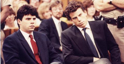 (L-R): Lyle and Erik Menendez at their arraignment