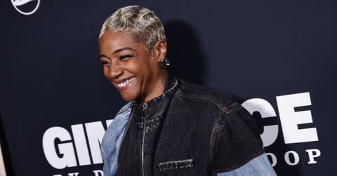 Tiffany Haddish at Flipper's Roller Boogie After Party on Feb.11, 2024