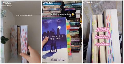 Book Tabs on TikTok