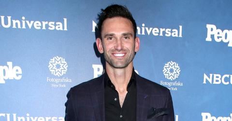 Carl Radke attending a charity function posing for a press photo