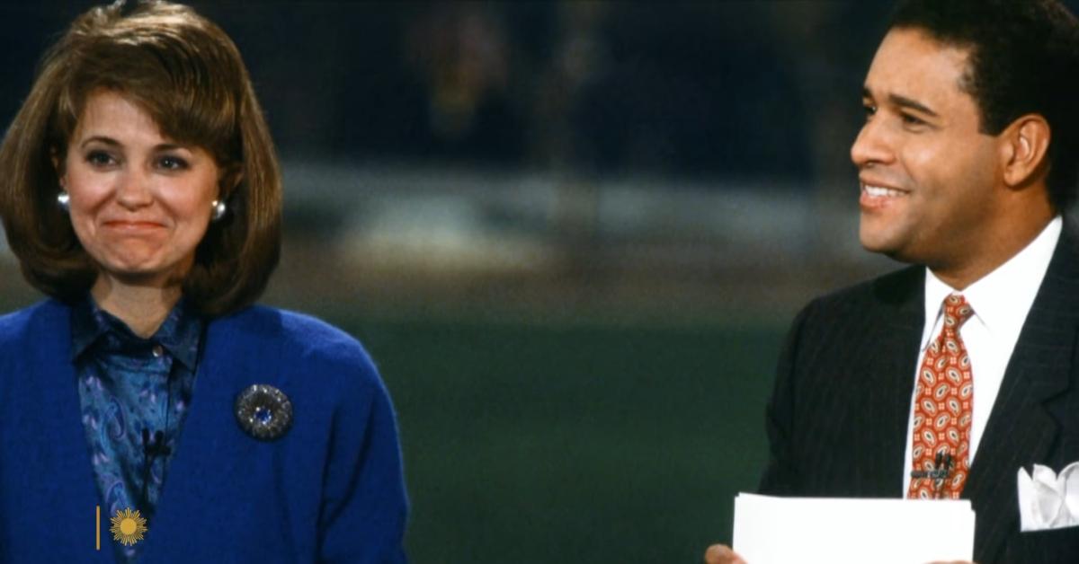 Jane Pauley and Bryant Gumbel on Today together.