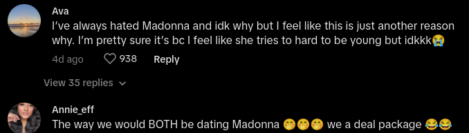 ex boyfriend dating madonna