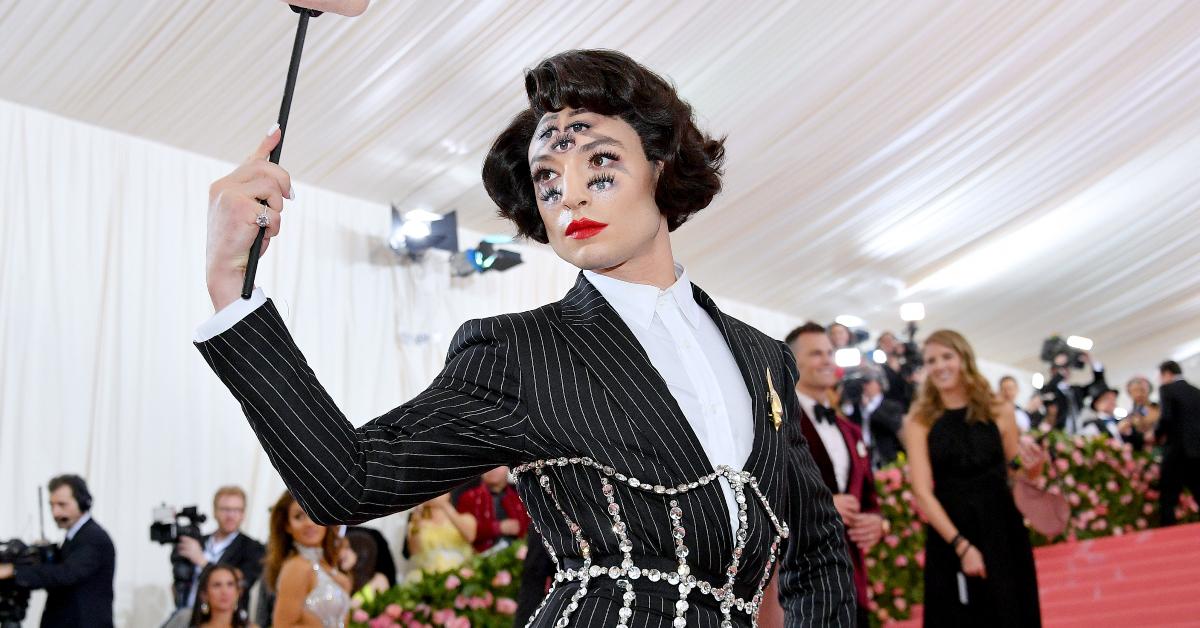 Ezra Miller at the Met Gala