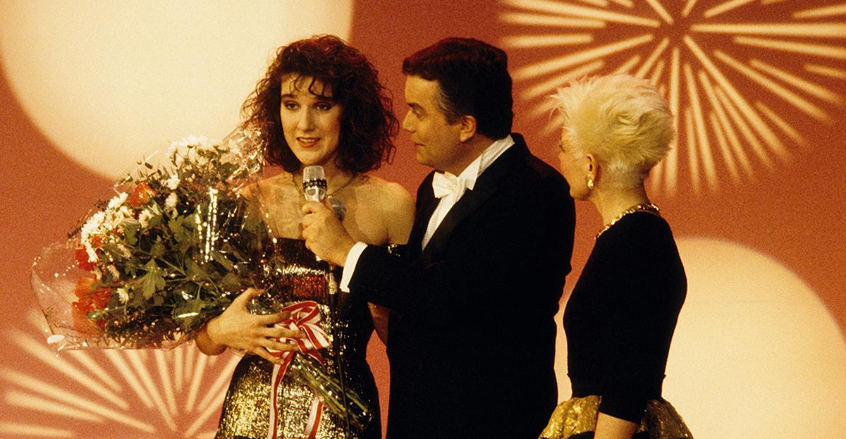 Celine Dion wins Eurovision in 1988