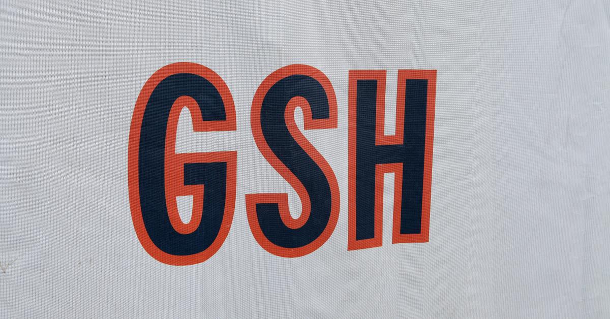 What does the GSH stand for on the Bears uniform?