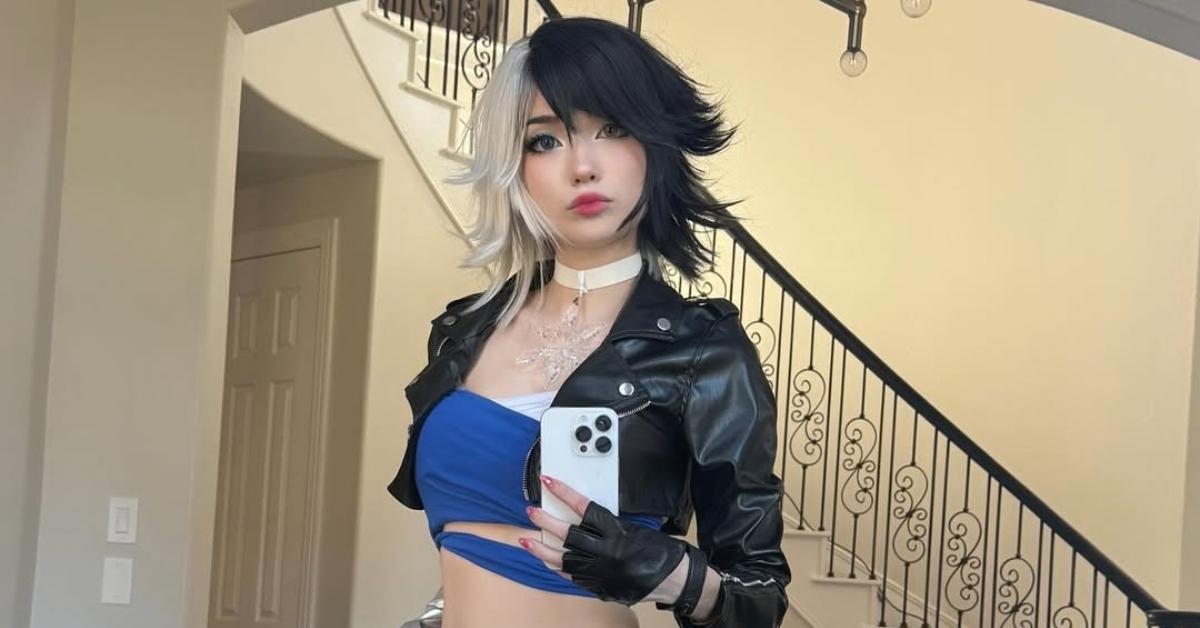 Emori in a Marvel Rivals cosplay outfit.
