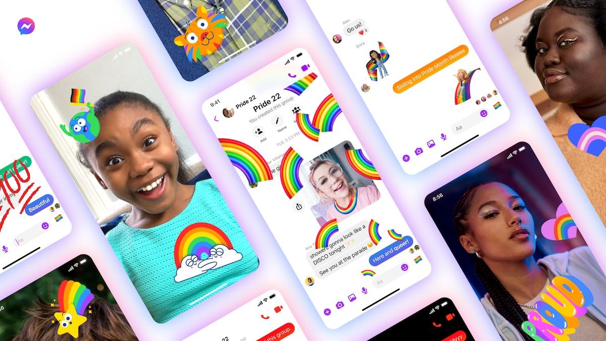 Pride features on Messenger