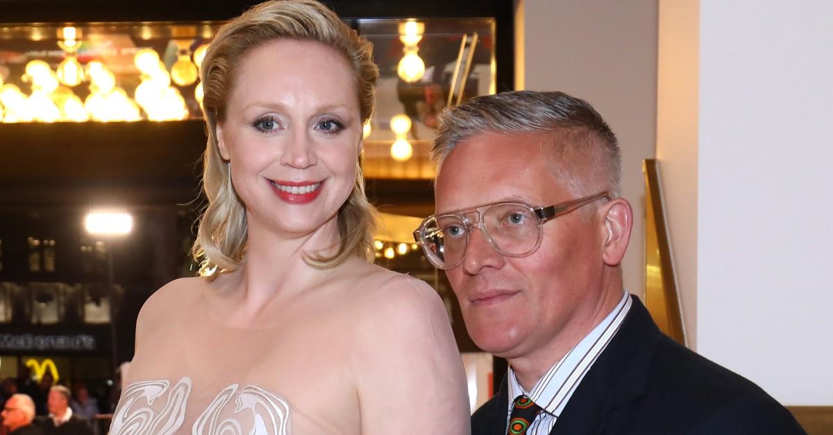 Gwendoline Christie and Giles Deacon 