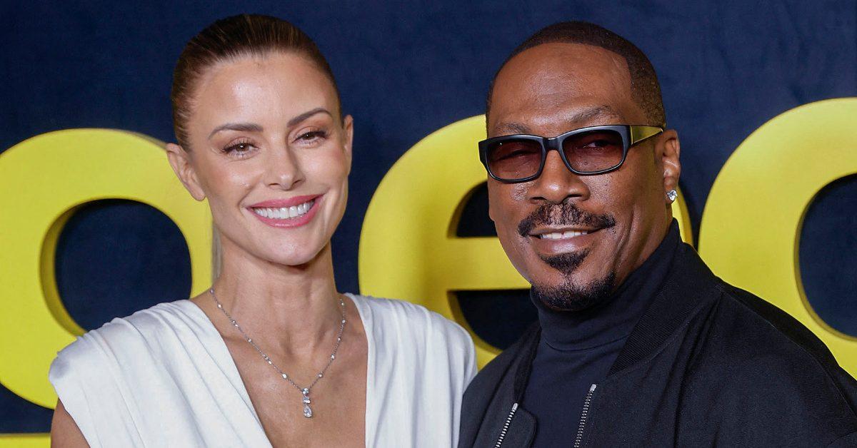 Eddie Murphy with his wife Paige at the premiere of his Netflix documentary 'Being Eddie'.