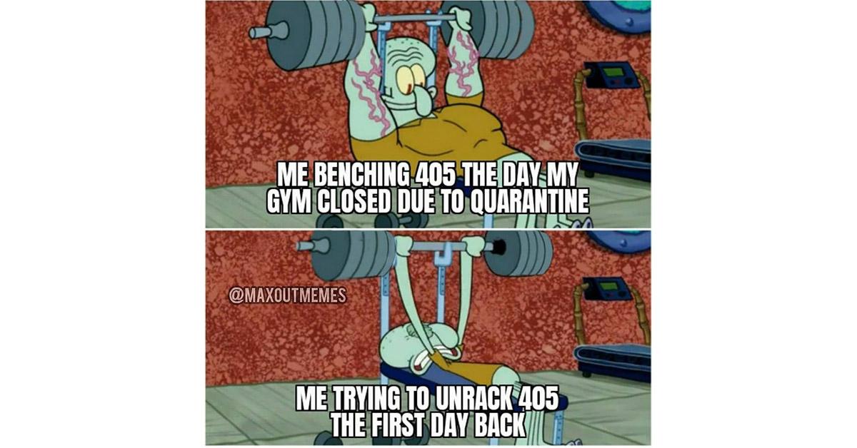 Funny Workout Memes That Describe the Struggle of Exercising From Home