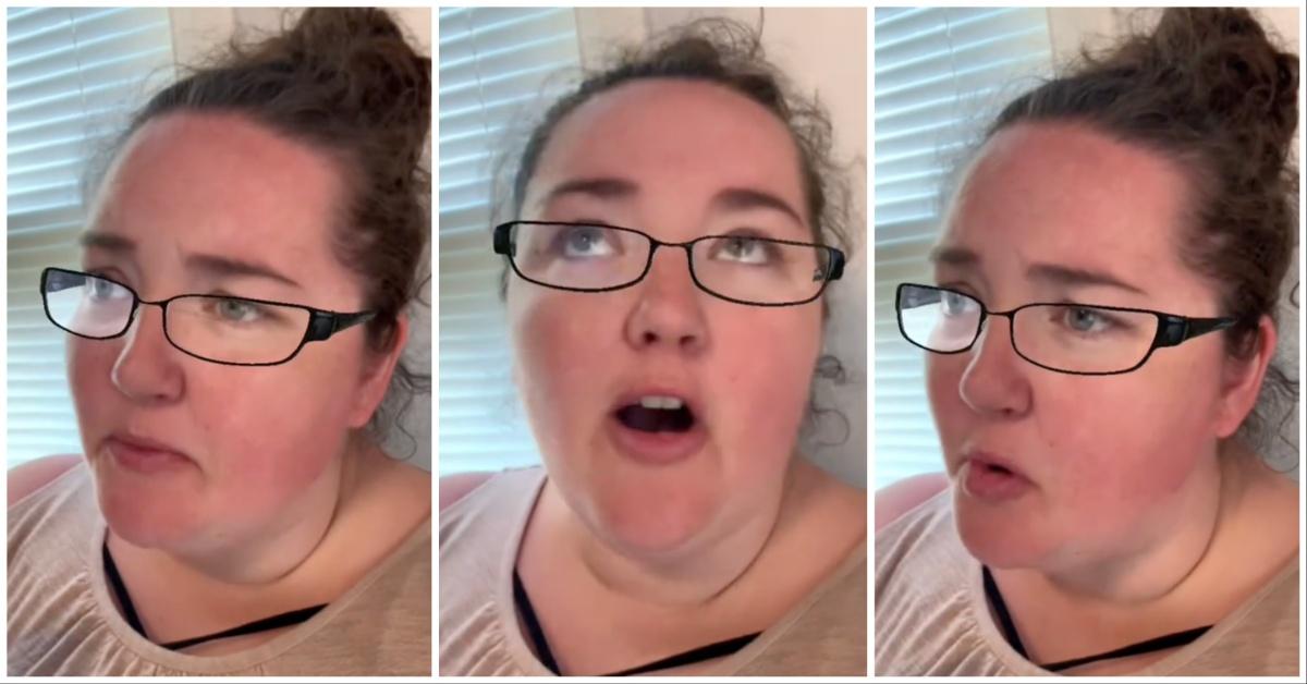 A TikToker makes a video about wearing red to weddings. 