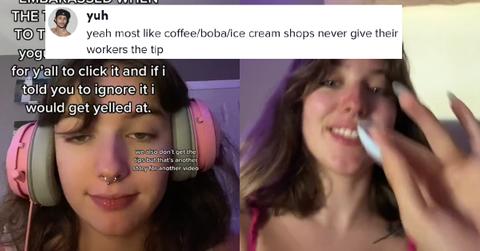 Embarrassed Fast Food Workers iPad Tip