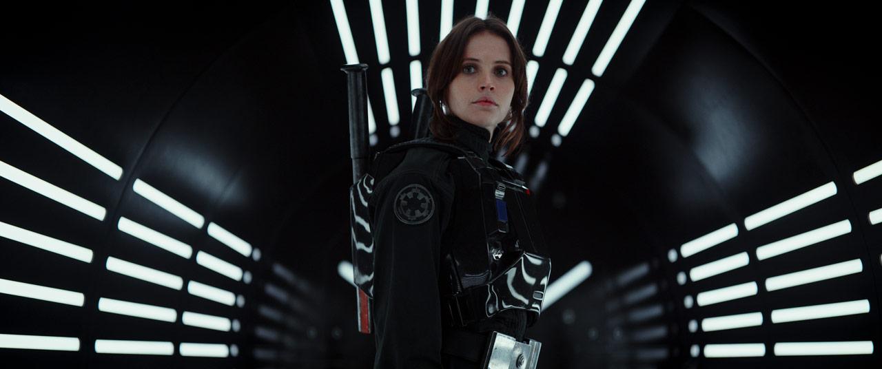 Felicity Jones as Jyn Erso